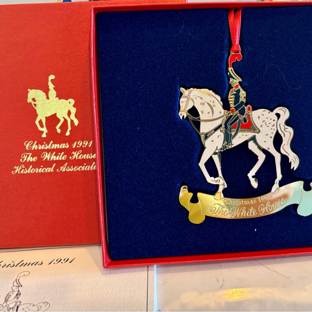 White House 1991 Christmas Ornament